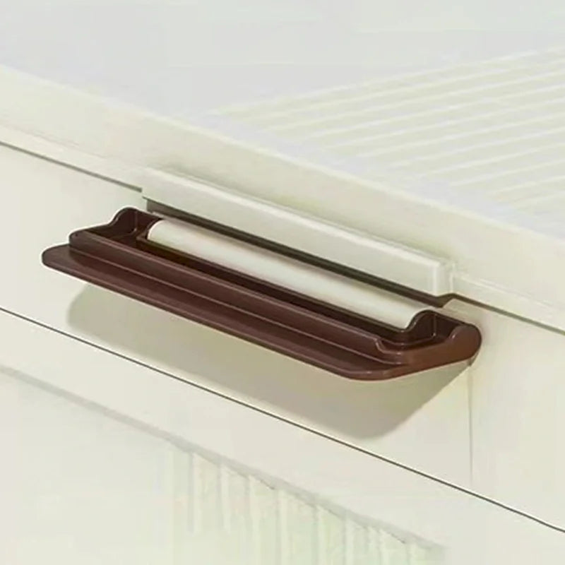 Armadio portatile con 4 cubi bianco crema, ante magnetiche e asta appendiabiti, per una persona
