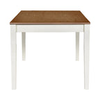 Set da pranzo 6 pezzi blu/grigio anticato per 5 – Tavolo, 4 sedie e panca