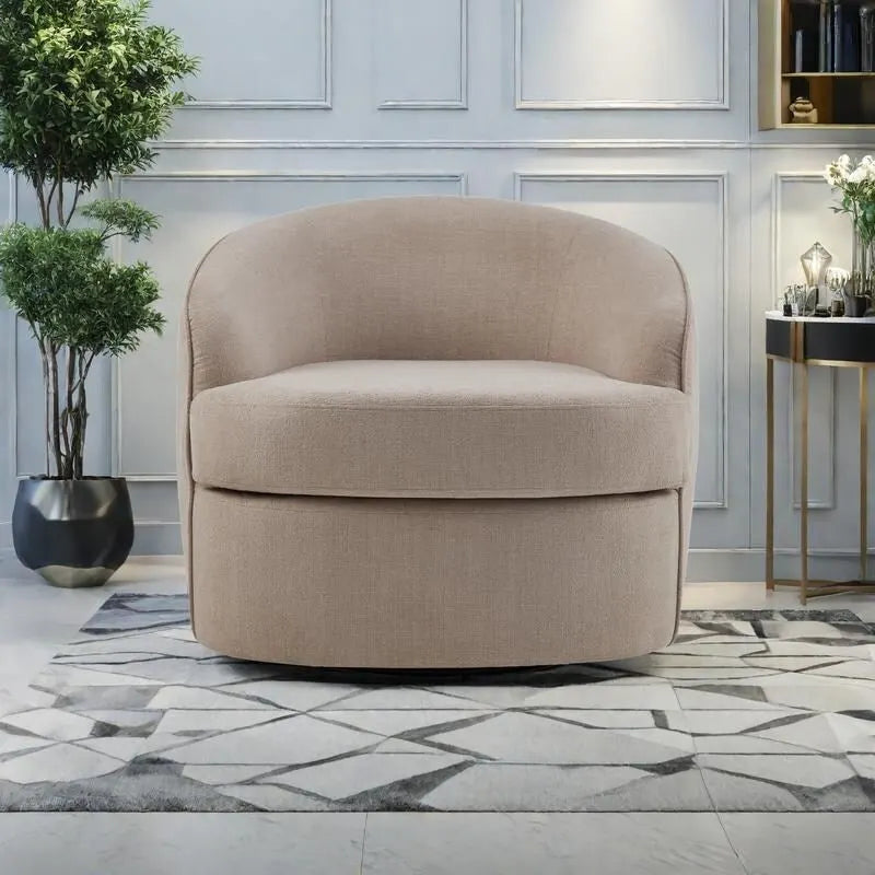 Poltrona girevole a botte Gray 360, seduta singola