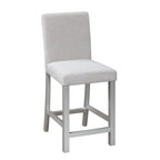 Set da pranzo altezza bancone, nero/beige, quadrato, 5 pezzi (4 posti)