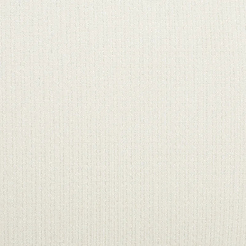 Poltrona d'accento rivestita in tessuto bianco/giallo, seduta singola, gambe in legno