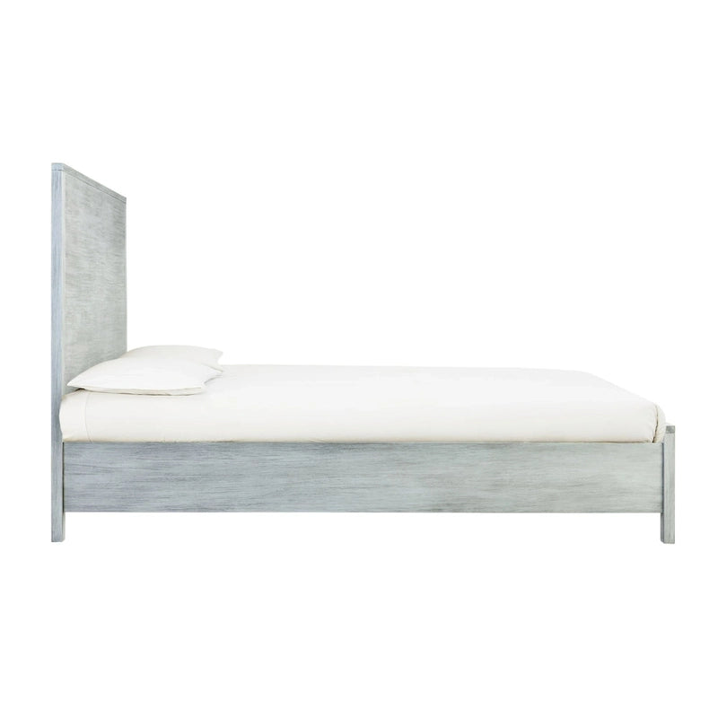 Struttura letto in legno a basso profilo – Grigio lavato / Rovere / Cioccolato / Terra d'ombra vintage – Singolo / Matrimoniale / Queen / King, Posti letto 1–2