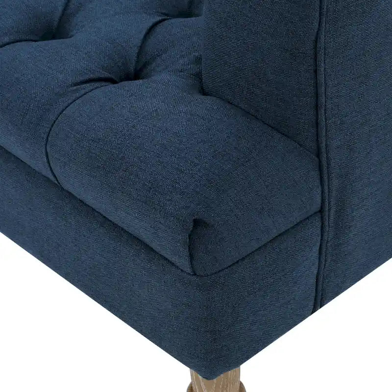 Poltrona con braccioli a botte trapuntata grigia / beige / sabbia / blu / grigio scuro, a seduta singola
