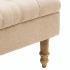Poltrona con braccioli a botte trapuntata grigia / beige / sabbia / blu / grigio scuro, a seduta singola