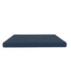 Materasso Futon a molle da 6 pollici, misura piazza e mezza, microfibra e lino, adatto a 2 persone/3 posti, colori assortiti