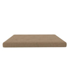 Materasso Futon a molle da 6 pollici, misura piazza e mezza, microfibra e lino, adatto a 2 persone/3 posti, colori assortiti