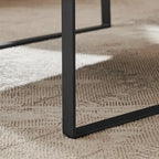 Poltroncina d'appoggio rivestita in similpelle con base a slitta in acciaio – Seduta singola, colori multipli