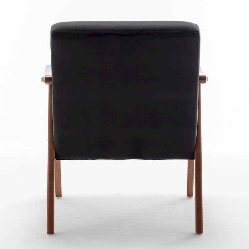 Poltrona d'Appoggio in Velluto Larga 67 cm, Stile Moderno di Metà Secolo, Seduta Singola