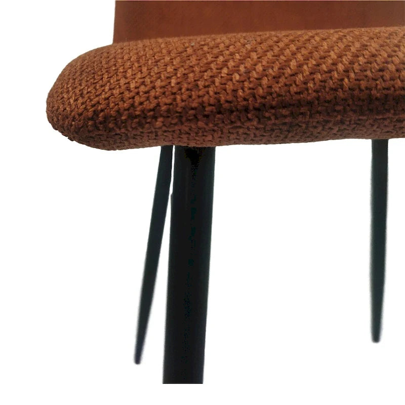 Sedie moderne imbottite da sala da pranzo (set da 4)