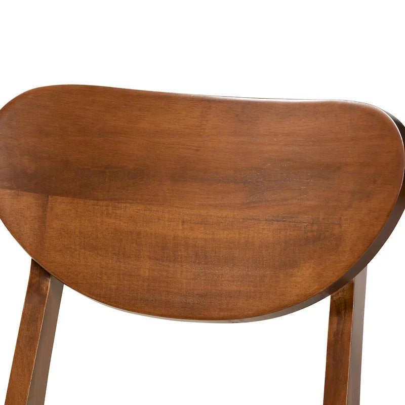 Sedia da pranzo di metà secolo grigia/beige, set da 2