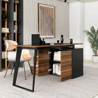 54.3  Kerrogee Office Computer Desk Corner Desk Reversible Cabinet
