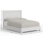 Letto a pannelli Stapleton di Alpine Furniture