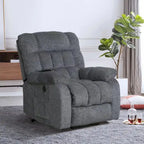Poltrona reclinabile massaggiante Power Lift, bronzo/grigio/marrone, monoposto