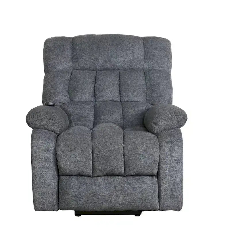Poltrona reclinabile massaggiante Power Lift, bronzo/grigio/marrone, monoposto