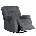 Poltrona reclinabile massaggiante Power Lift, bronzo/grigio/marrone, monoposto