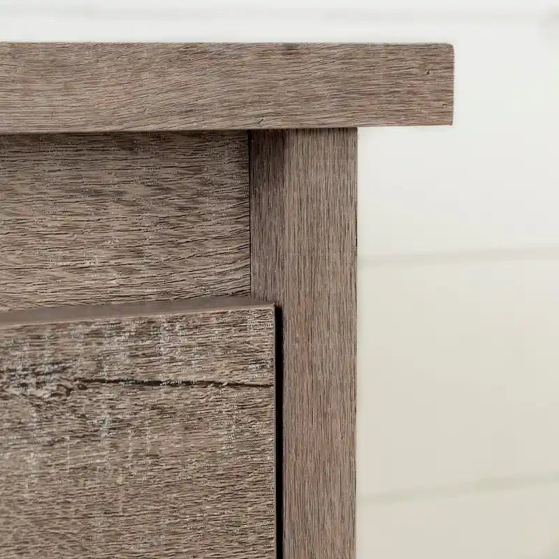 Cassettiera doppia a 6 cassetti in Rovere Invecchiato / Rovere Nordik / Rovere Grigio, 1 persona