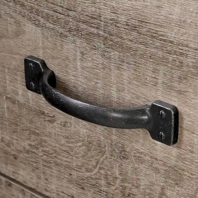 Cassettiera doppia a 6 cassetti in Rovere Invecchiato / Rovere Nordik / Rovere Grigio, 1 persona