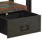 Mobile TV industriale Multi & Marrone con Struttura in Ferro, 1 Pezzo