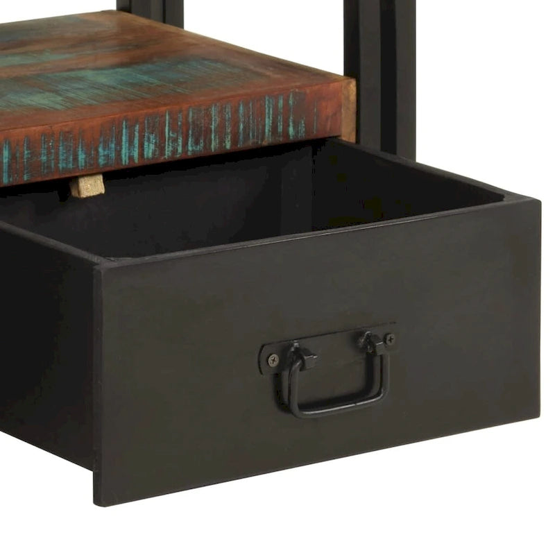 Mobile TV industriale Multi & Marrone con Struttura in Ferro, 1 Pezzo