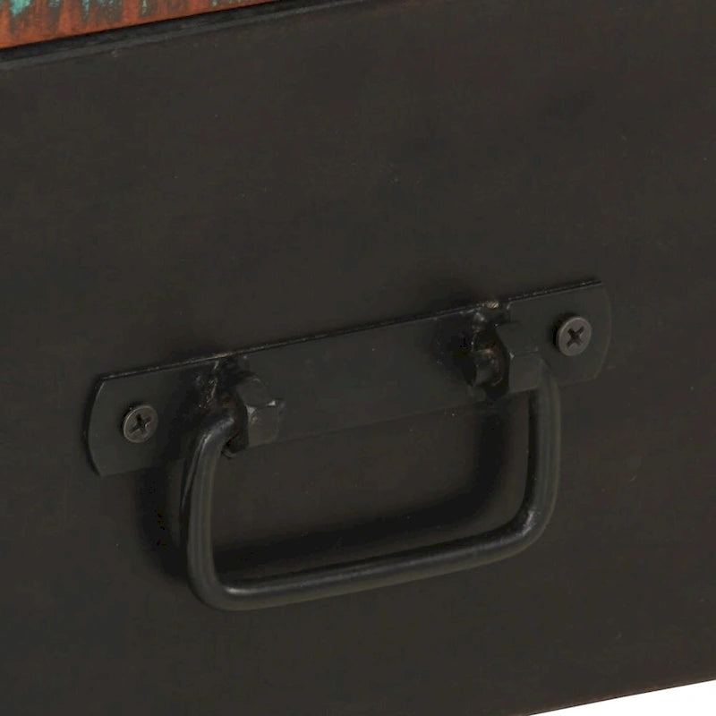 Mobile TV industriale Multi & Marrone con Struttura in Ferro, 1 Pezzo