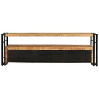 Mobile TV industriale Multi & Marrone con Struttura in Ferro, 1 Pezzo