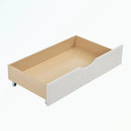 Divano letto trapuntato grigio/beige con 2 cassetti, matrimoniale, 1 persona