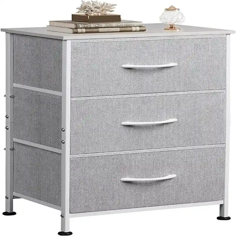 Cassettiera a 3 cassetti carbone/grigio chiaro/grigio scuro, montaggio a 1 persona