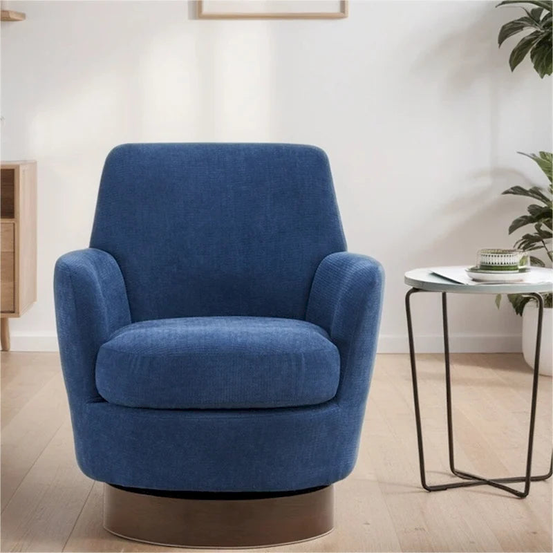 Poltrona Girevole Accent – Poliestere / PU, Seduta Singola, Colori Multipli