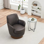 Poltrona Girevole Accent – Poliestere / PU, Seduta Singola, Colori Multipli