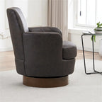 Poltrona Girevole Accent – Poliestere / PU, Seduta Singola, Colori Multipli