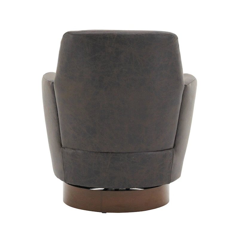 Poltrona Girevole Accent – Poliestere / PU, Seduta Singola, Colori Multipli