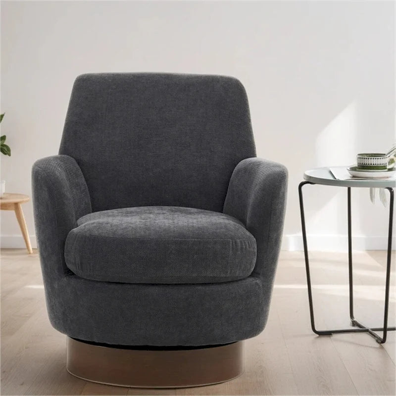 Poltrona Girevole Accent – Poliestere / PU, Seduta Singola, Colori Multipli