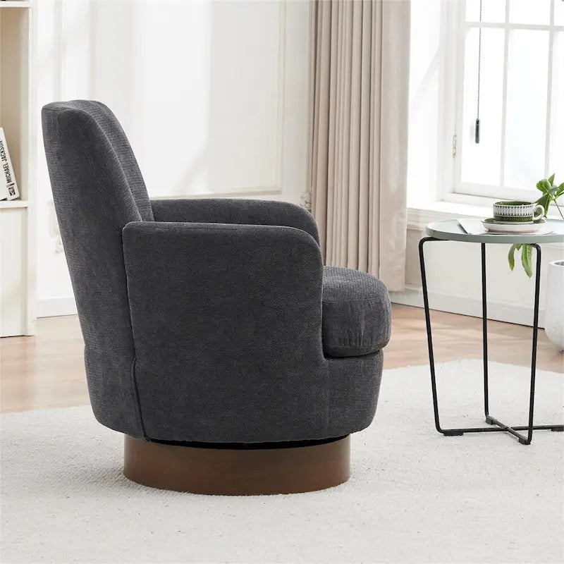Poltrona Girevole Accent – Poliestere / PU, Seduta Singola, Colori Multipli