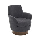 Poltrona Girevole Accent – Poliestere / PU, Seduta Singola, Colori Multipli