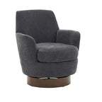 Poltrona Girevole Accent – Poliestere / PU, Seduta Singola, Colori Multipli