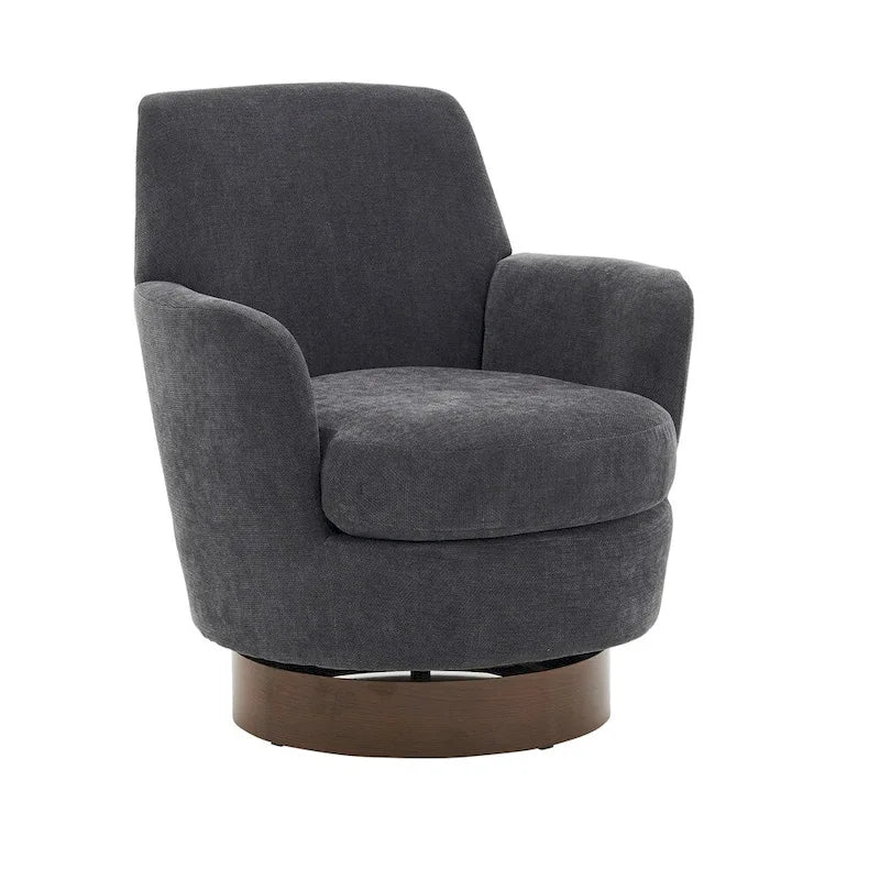Poltrona Girevole Accent – Poliestere / PU, Seduta Singola, Colori Multipli